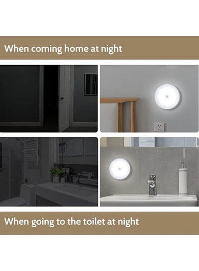 2 Pieces LED Motion Sensor Night Light for Home