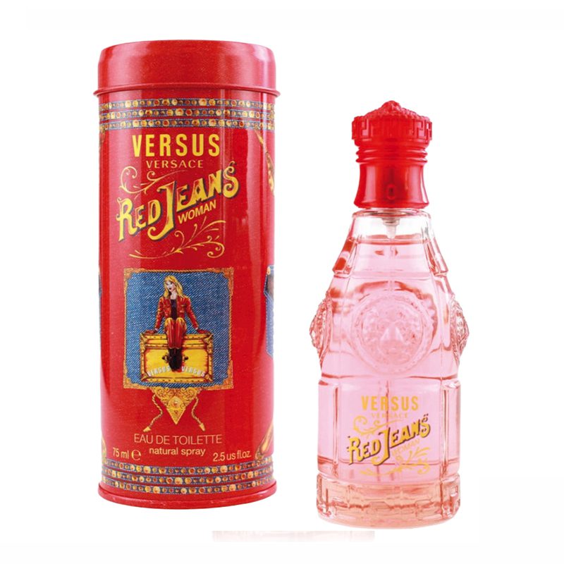 Versace Red Jeans Eau De Toilette For Her 75Ml