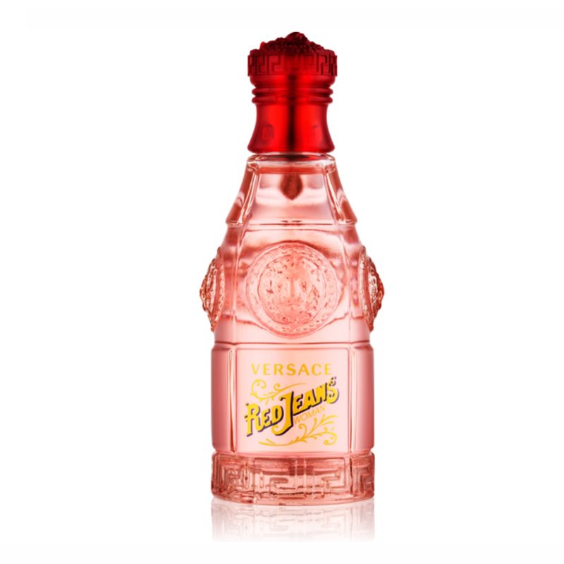 Versace Red Jeans Eau De Toilette For Her 75Ml