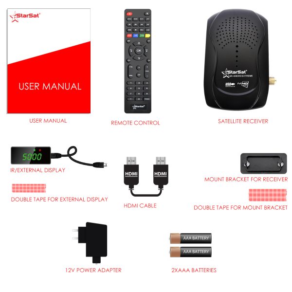 StarSat SR-4080HD Extreme Full HD Receiver