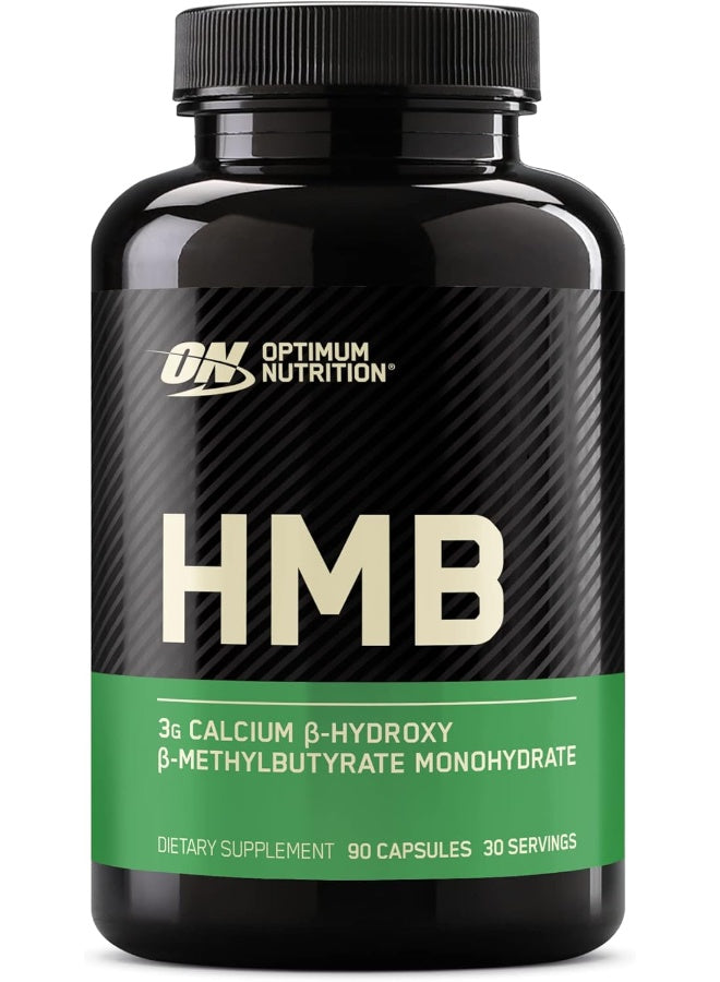 Optimum Nutrition (ON) HMB, 1000 mg, 90 Capsules, 30 Servings