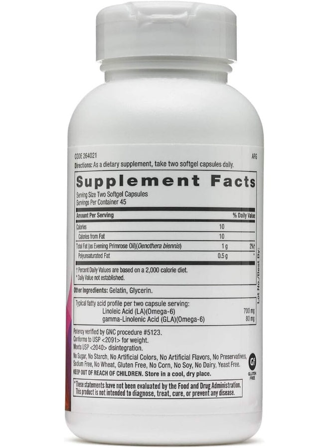 GNC WOMEN'S EVENING PRIMROSE OIL 500