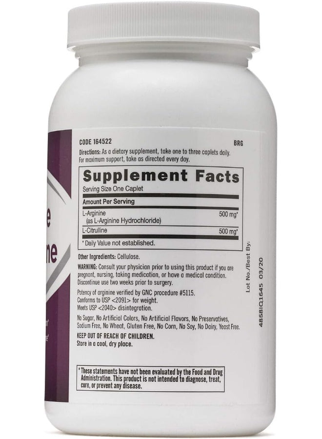 GNC L-Arginine & L-Citrulline