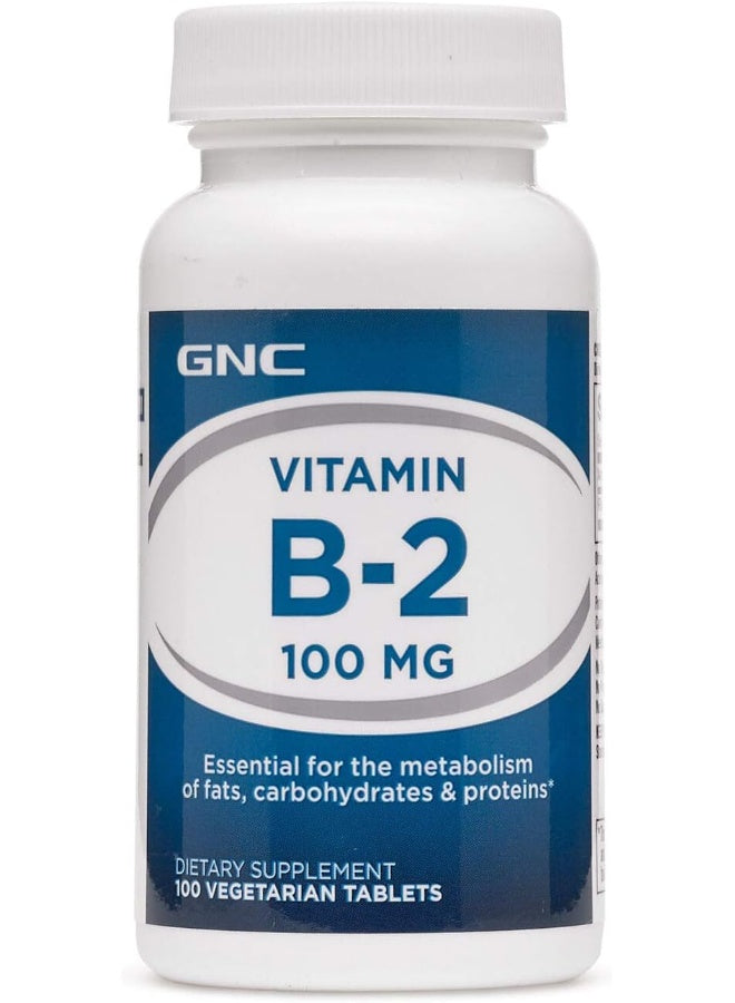 GNC - Vitamin B-2 100mg