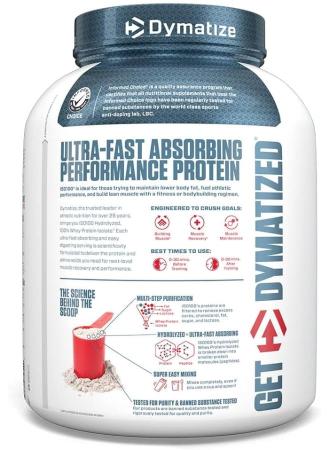 Dymatize Iso 100, 2.2 Kg