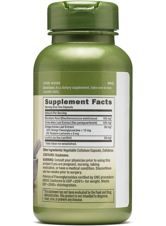 GNC Herbal Plus Ginkgo Biloba Plus