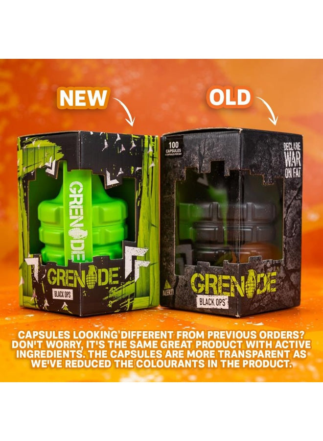 Grenade Black Ops - 100 Capsules