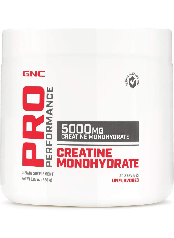 GNC Pro Performance Creatine Monohydrate 5000 - بدون نكهة