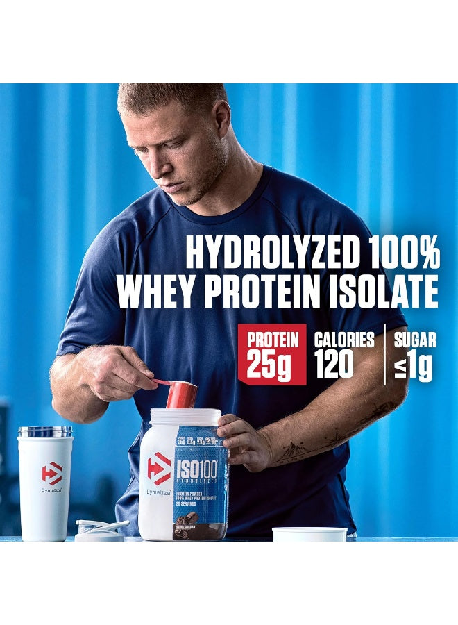 Dymatize ISO 100 0 Carb Whey Birthday Cake, 5 lb