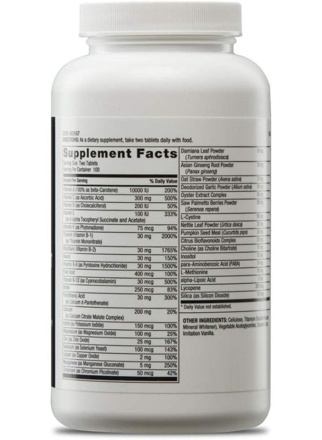 GNC Men's Mega Men TR - 200 Tablets