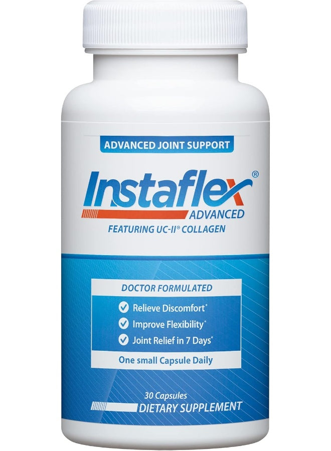 Instaflex Advanced Joint Support Supplement - Turmeric, Resveratrol, Boswellia Serrata Extract, BioPerine, UC-II Collagen- 30 Count