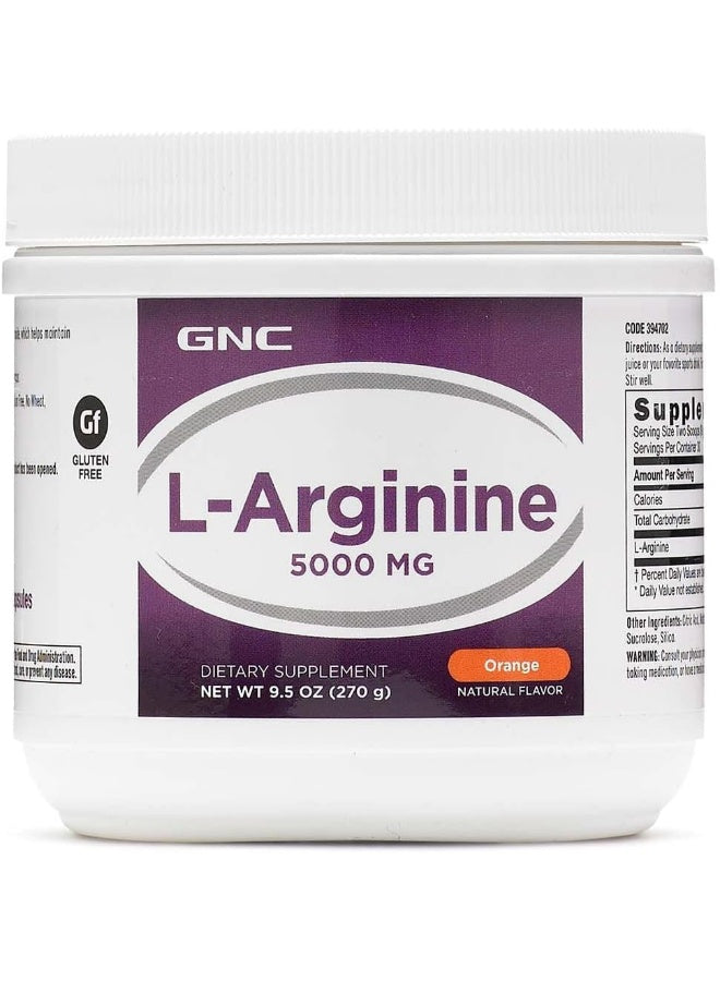 GNC L-Arginine 5000MG - Orange