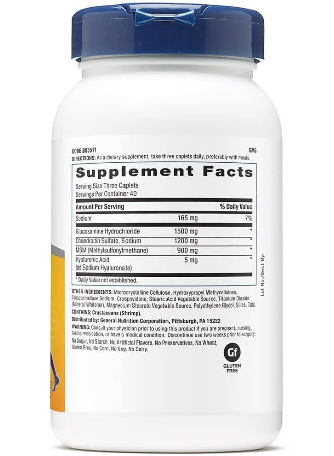 مكمل GNC TriFlex لدعم المفاصل - 120 قرصًا