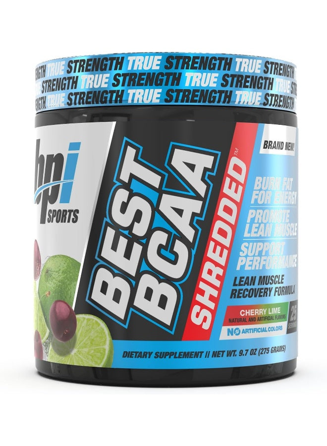 Bpi Sports - Best Bcaa Shredded Lean Muscle Recovery Formula Cherry Lime 10.58 169630