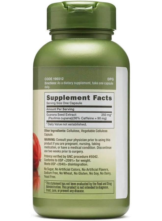 جي إن سي هيربال بلس غوارانا 250 mg