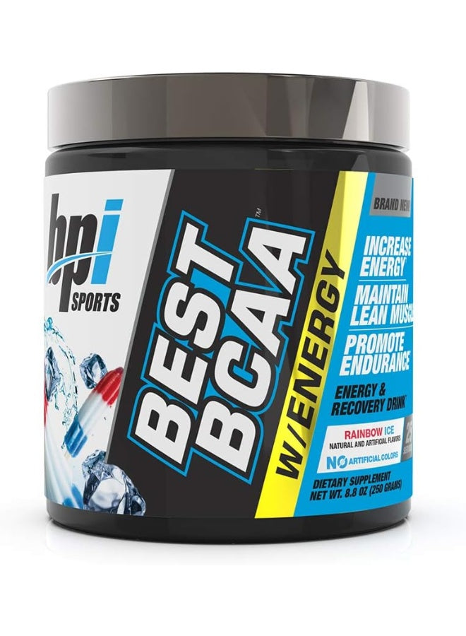 BPI Sports - Best BCAA with Energy Energized Branched Chain Aminos Rainbow Ice