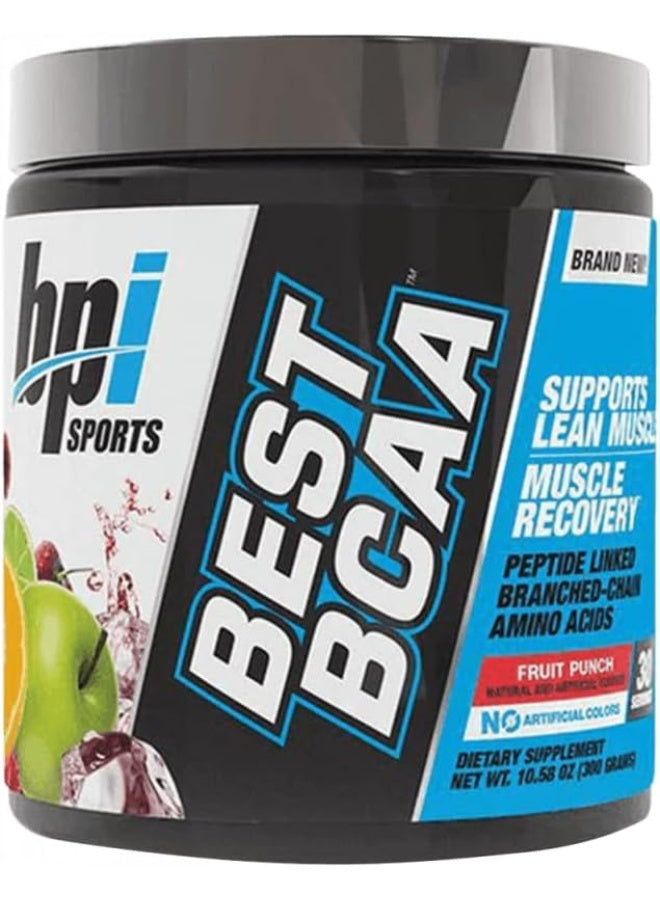 مسحوق Bcaa الأفضل من Bpi Sports، بنكهة الفواكه، 300 جرام