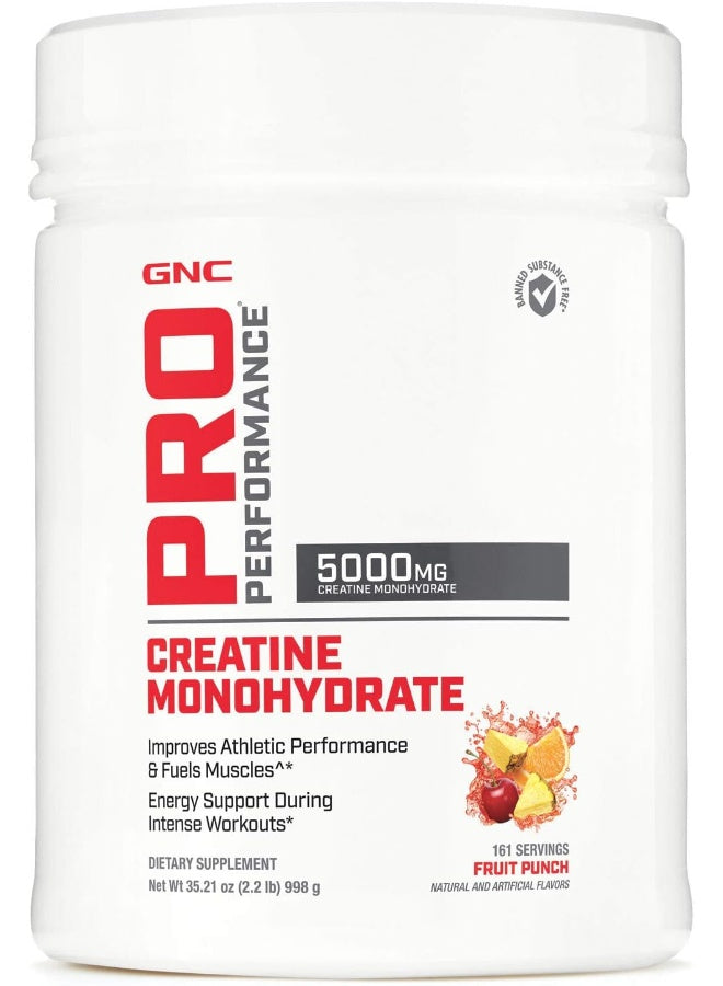 GNC Pro Performance Creatine Monohydrate 5000 Fruit Punch