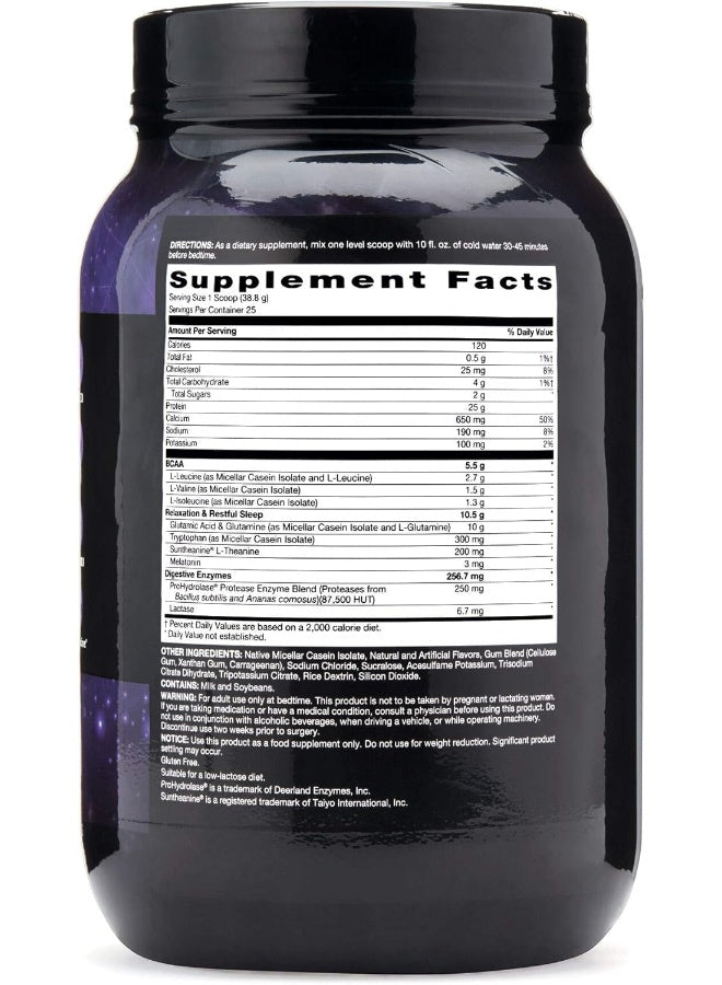 Beyond Raw ISO-Casein P.M, Vanilla, 2 lbs