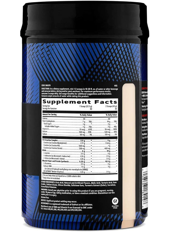 AMP MYOPOWER BCAA - برتقالي لاذع