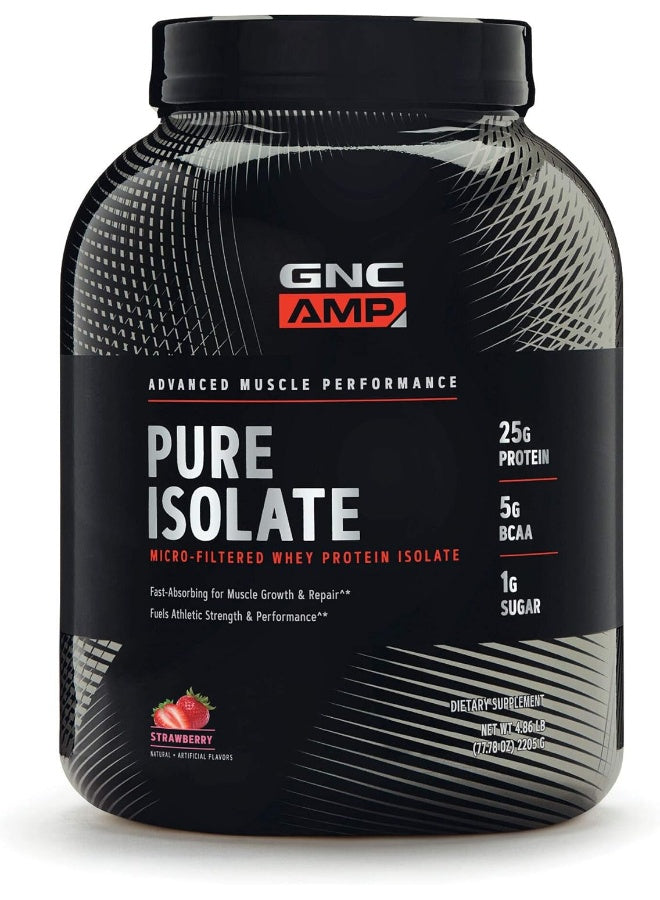 GNC AMP Pure Isolate Strawberry