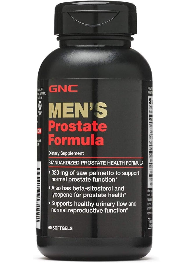 تركيبة GNC للبروستاتا للرجال