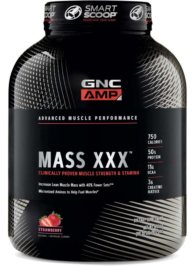 GNC AMP MASS XXX - STRAWBERRY