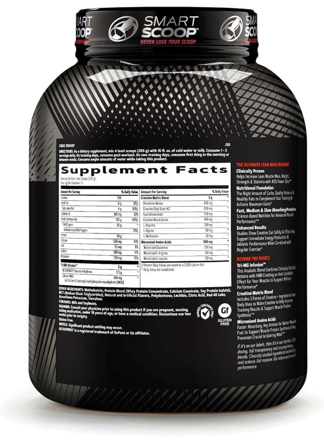 GNC AMP MASS XXX - STRAWBERRY