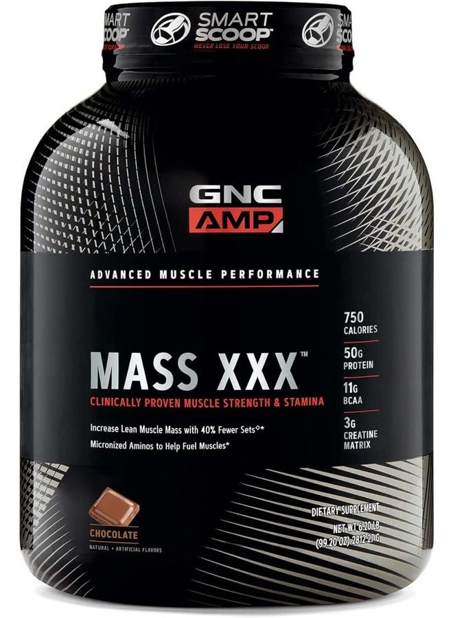 مكمل غذائي GNC Amp Mass XXX - شوكولاتة