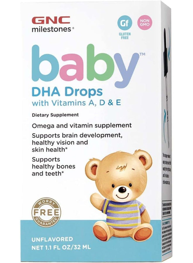 GNC Milestones Baby DHA Drops