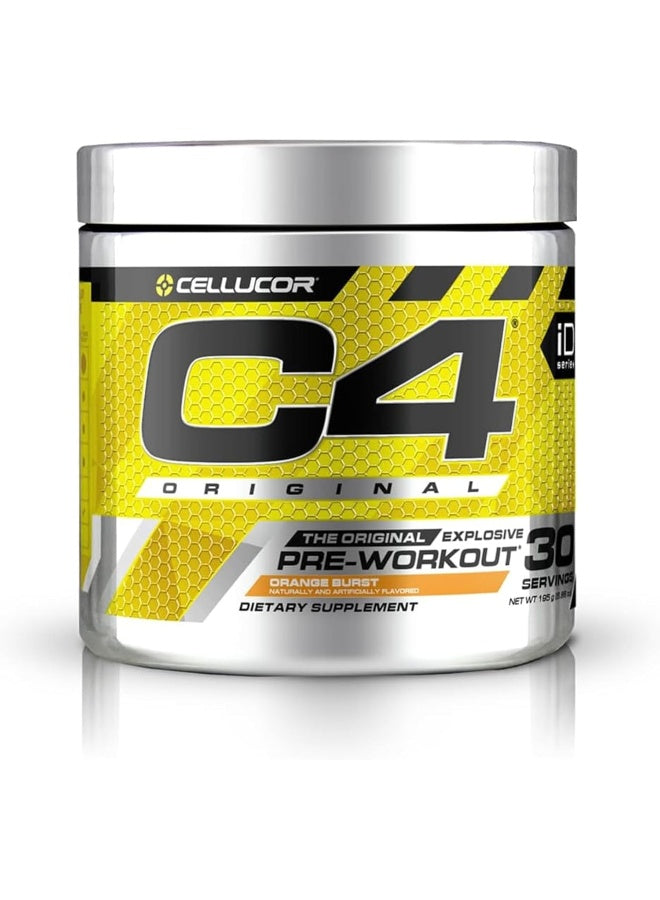 Cellucor C4 Original Pre Workout Powder Orange Burst