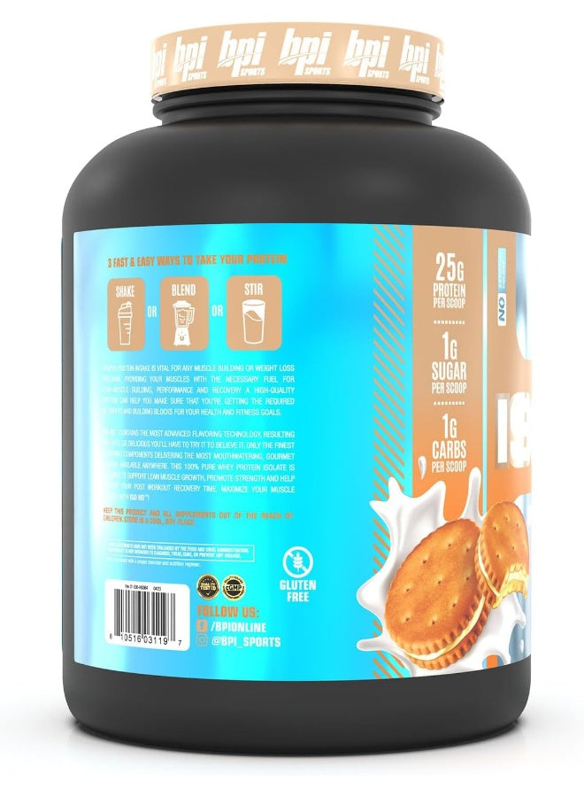 BPI Sports ISO HD Whey Protein Isolates Muscle Growth, 4.8 lb