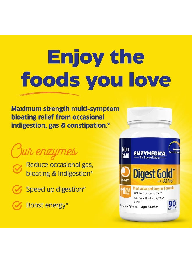 ENZYMEDICA Digest Gold for Optimal Digestion
