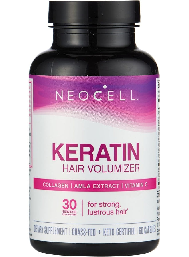 Neocell Keratin Hair Volumizer, 60 Capsules