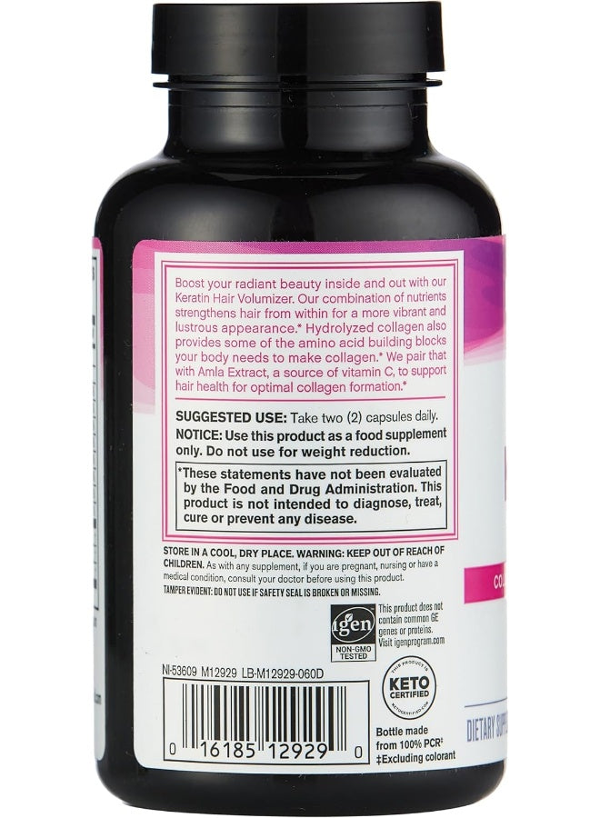 Neocell Keratin Hair Volumizer, 60 Capsules