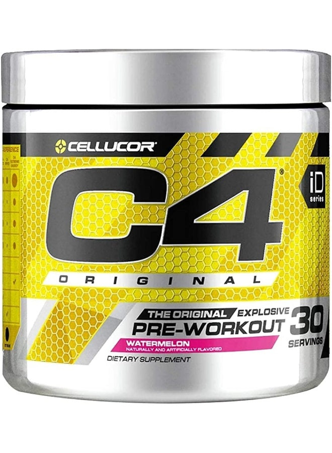 مسحوق ما قبل التمرين الأصلي Cellucor C4 بنكهة البطيخ