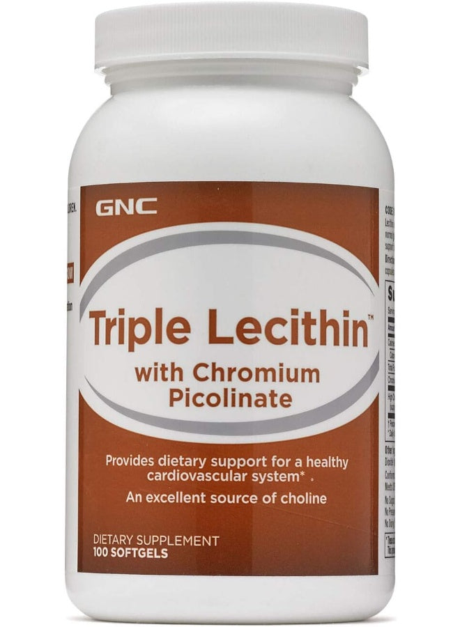 GNC Triple Lecithin with Chromium Picolinate