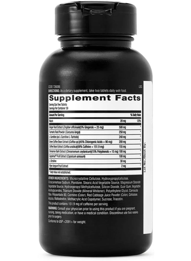 مكمل غذائي حراري من سلسلة GNC Pro Performance Amp Gold