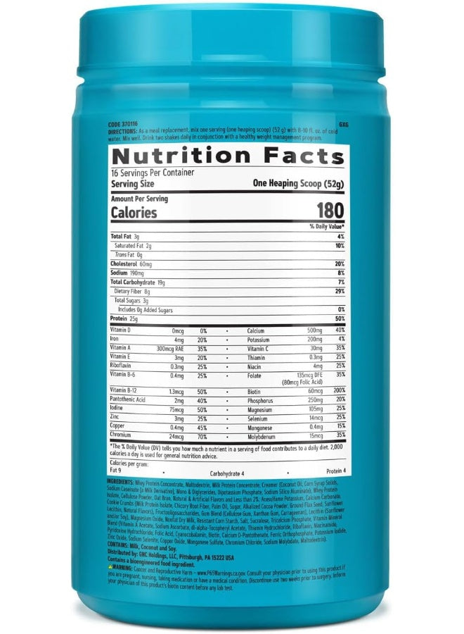 GNC Total Lean® Lean Shake™ 25 - Cookies & Cream