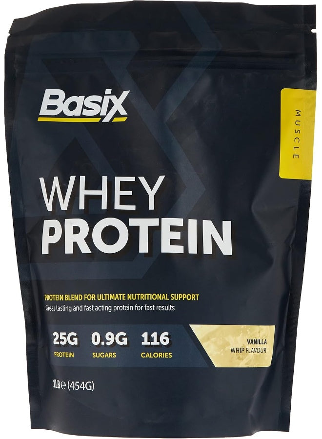 Basix - Muscle Whey Protein - Vanilla Whip - 1 Lb