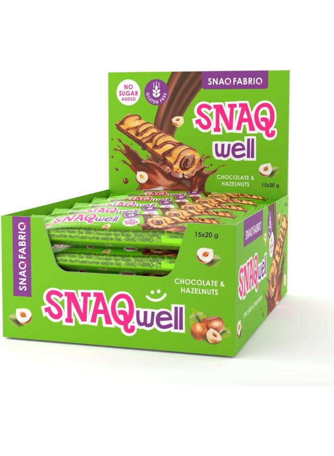 SNAQ FABRIQ Snaq Well Chocolate Wafer - Chocolate Hazelnut