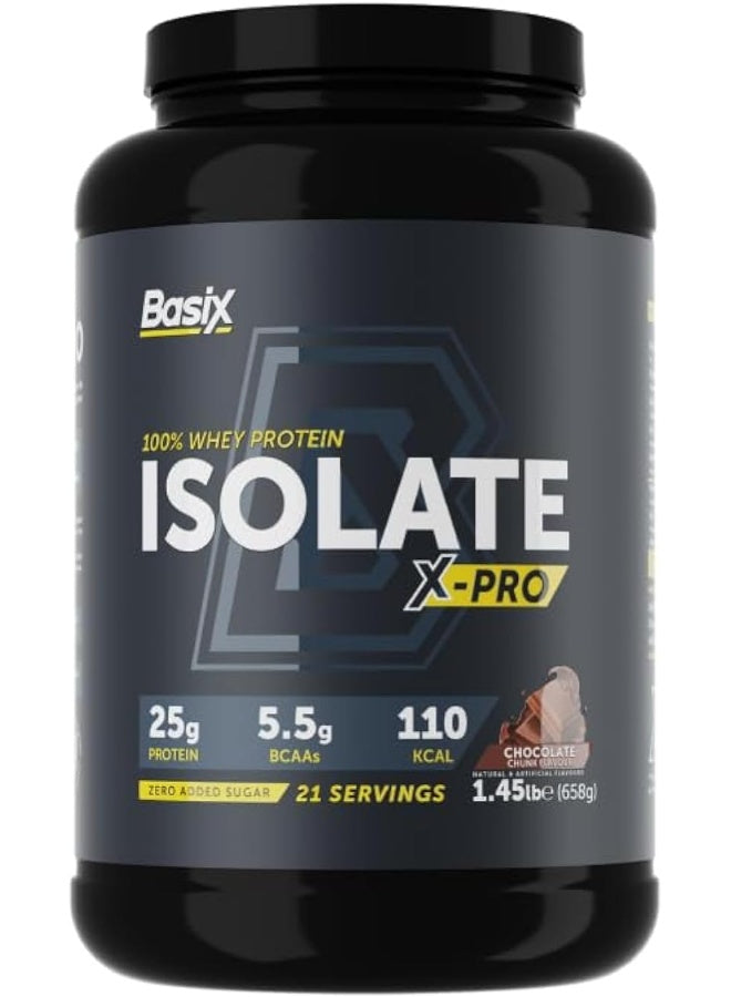 Basix WHEY PROTEIN ISO X-PRO CHOCOLATE 1.45LB