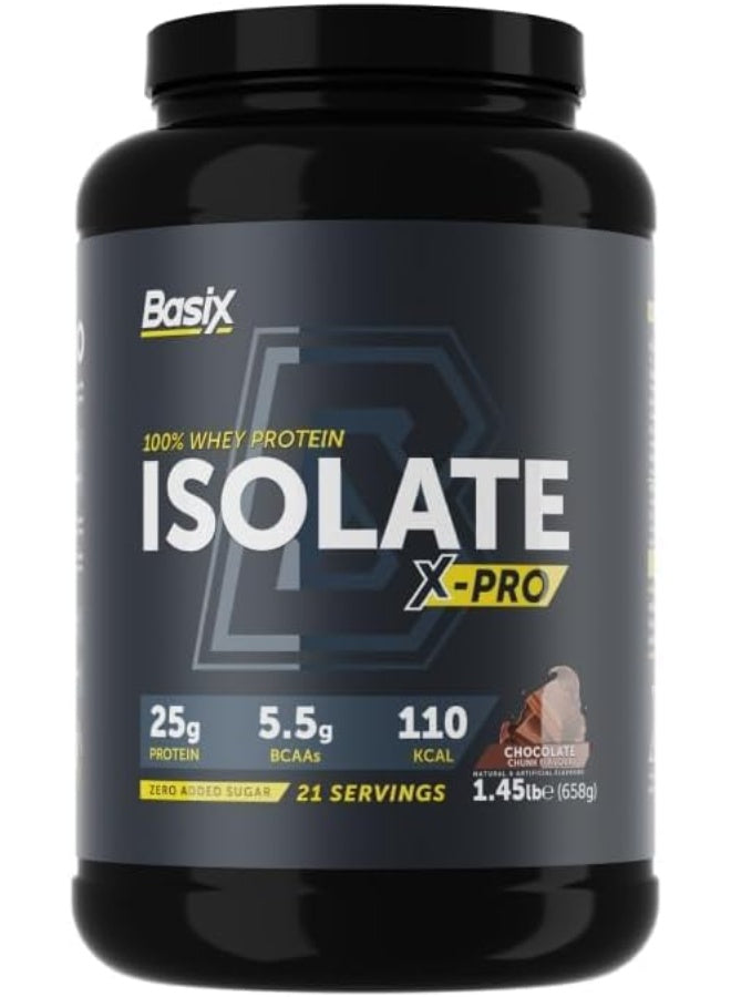 Basix WHEY PROTEIN ISO X-PRO CHOCOLATE 1.45LB