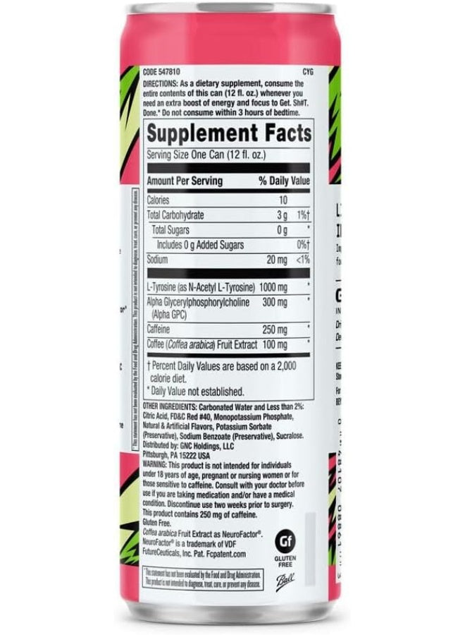 GNC Beyond Raw® LIT™ Charged - Watermelon 12oz