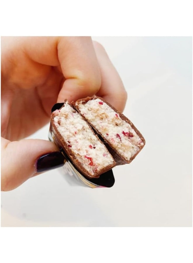 Bombbar Protein Bar in Chocolate 40 G 12 Pcs in Box - Raspberry Sorbet