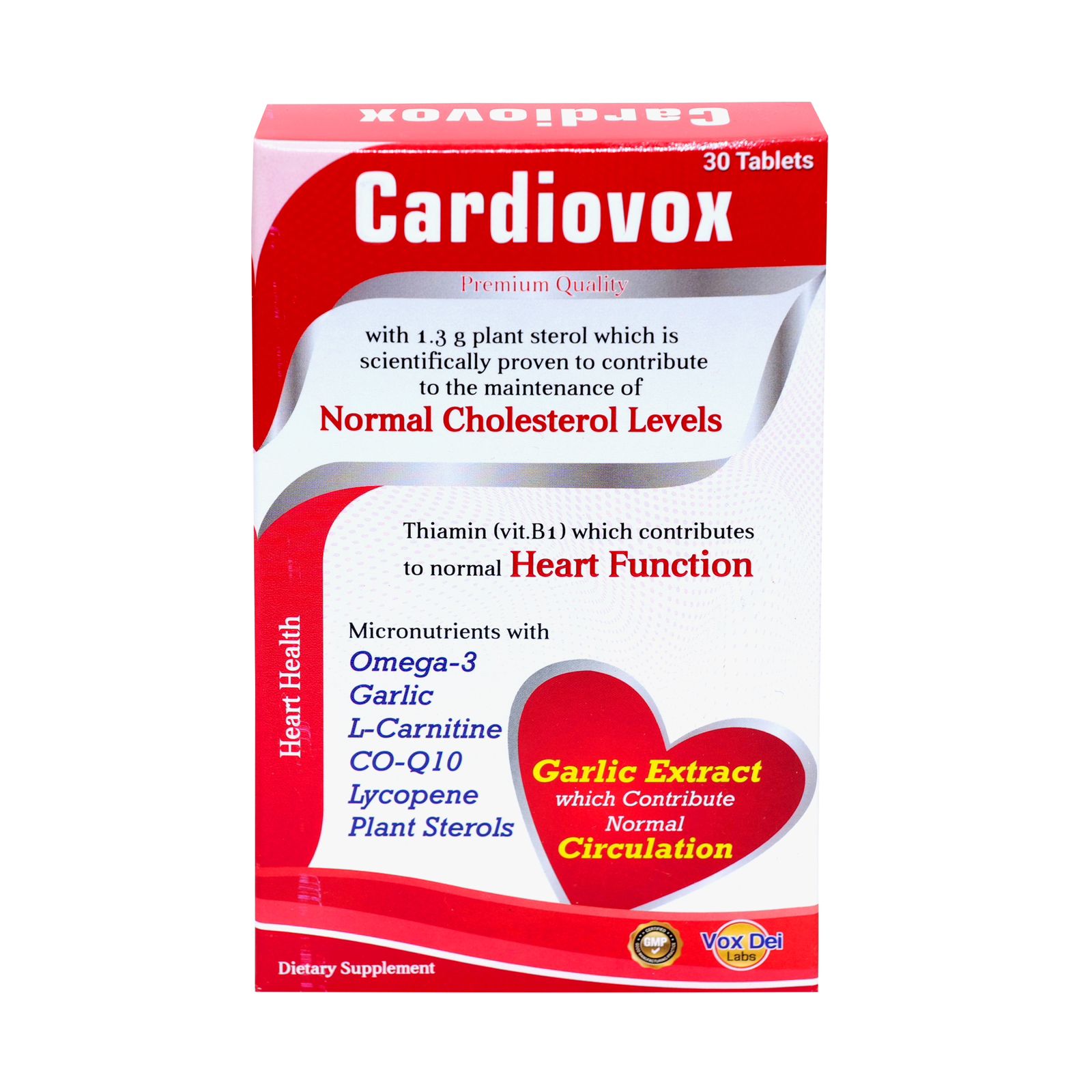 Vox Dei Cardiovox Tab 30S