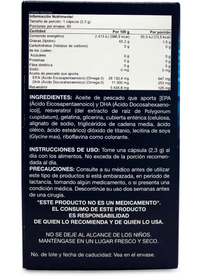Triple Strength Fish Oil + Resveratrol