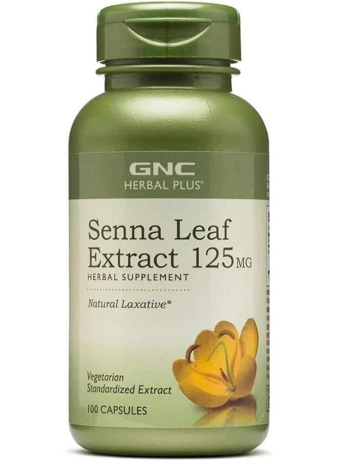 Senna Leaf Extract 125 Mg
