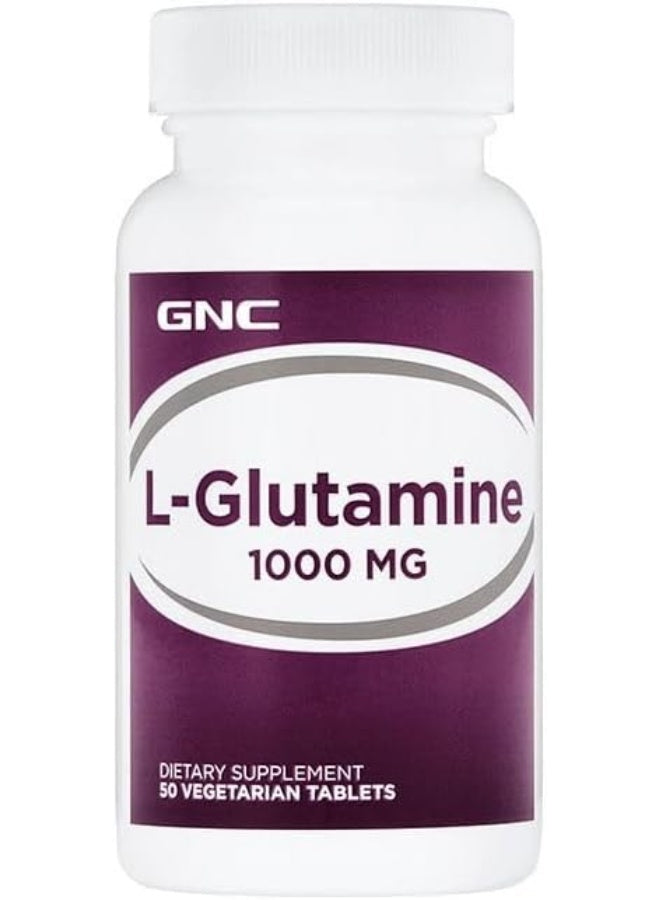 L-Glutamine 1000 Mg 50 Tablets