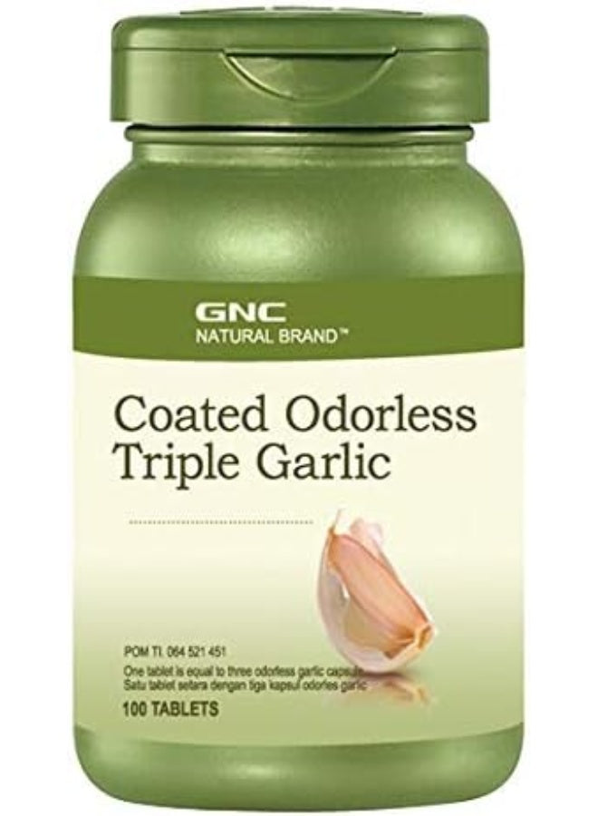 Natural Brand Coated Odorless Triple Garlic